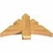 Ekena Millwork Davenport Rough Sawn Timber Gable Bracket, Western Red Cedar, 36"W x 21"H x 4"D x 6"F, 14/12 Pitch GBW036X21X0406DAV00RWR - alternate 3
